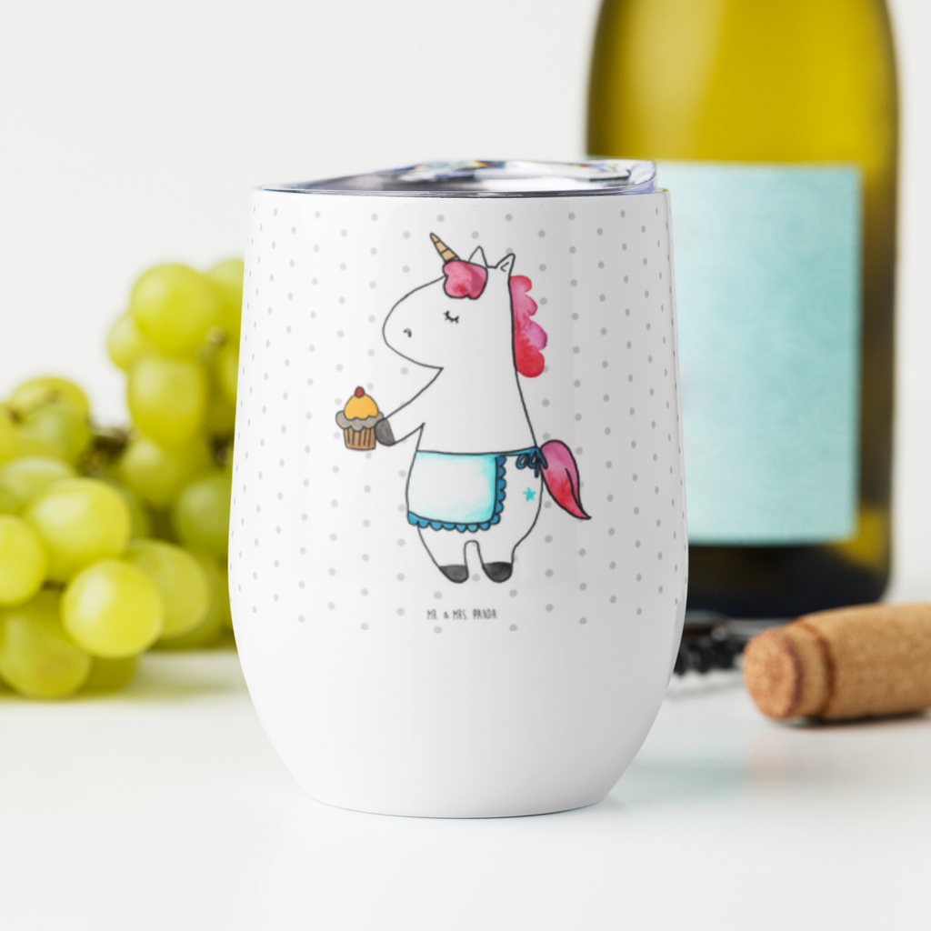 Weinbecher Einhorn Muffin Weinbecher, Glühwein Becher, Heißgetränke, Trinkbecher, Weinkelch, Weingläser, hochwertiger Weinbecher, Weinbecher Reisen, Weinbecher unterwegs, Einhorn, Einhörner, Einhorn Deko, Pegasus, Unicorn, Geburtstag, Backen, Muffin, Kekse, Geburtstagsgrüße, Glückwünsche, Liebesgrüße, Grüße