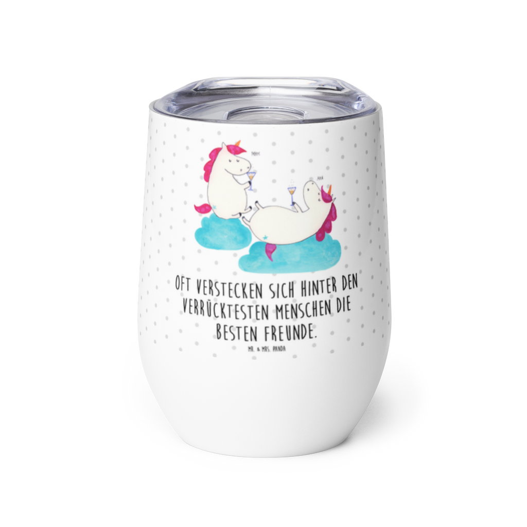 Weinbecher Einhörner Sekt Weinbecher, Glühwein Becher, Heißgetränke, Trinkbecher, Weinkelch, Weingläser, hochwertiger Weinbecher, Weinbecher Reisen, Weinbecher unterwegs, Einhorn, Einhörner, Einhorn Deko, Pegasus, Unicorn, Freundinnen, Freundin, BFF, Sekt, Mädelsabend, Spaß, Party, Korken, Anstoßen, Beste