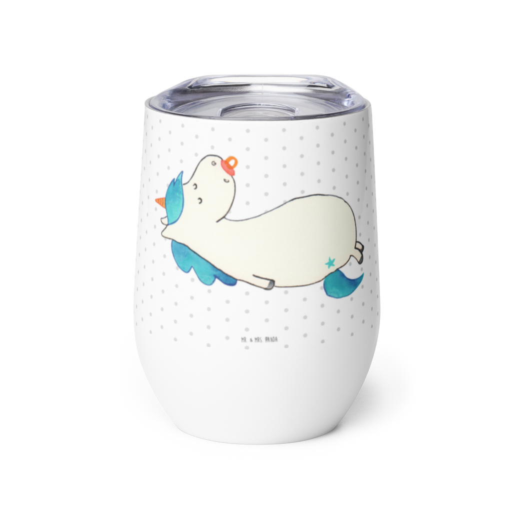Weinbecher Einhorn Schnullie Weinbecher, Glühwein Becher, Heißgetränke, Trinkbecher, Weinkelch, Weingläser, hochwertiger Weinbecher, Weinbecher Reisen, Weinbecher unterwegs, Einhorn, Einhörner, Einhorn Deko, Pegasus, Unicorn, Baby, Kleinkind, Geburt, Geburtstag, Säugling, Schnuller, Geschenk Geburt, Mutter, Mama