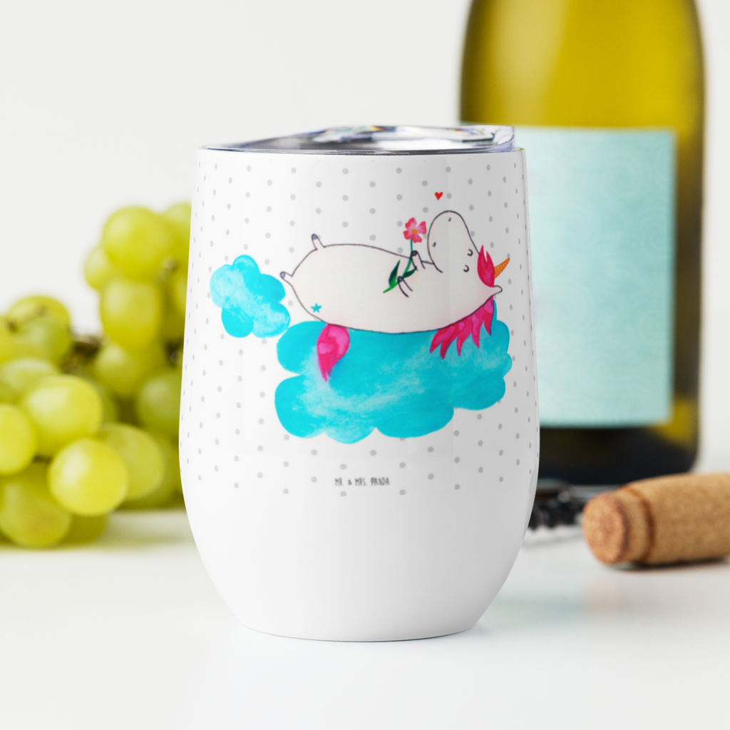 Weinbecher Einhorn verliebt auf Wolke Weinbecher, Glühwein Becher, Heißgetränke, Trinkbecher, Weinkelch, Weingläser, hochwertiger Weinbecher, Weinbecher Reisen, Weinbecher unterwegs, Einhorn, Einhörner, Einhorn Deko, Pegasus, Unicorn, verliebt, Liebe, Liebesbeweis, Freundin, Wolke
