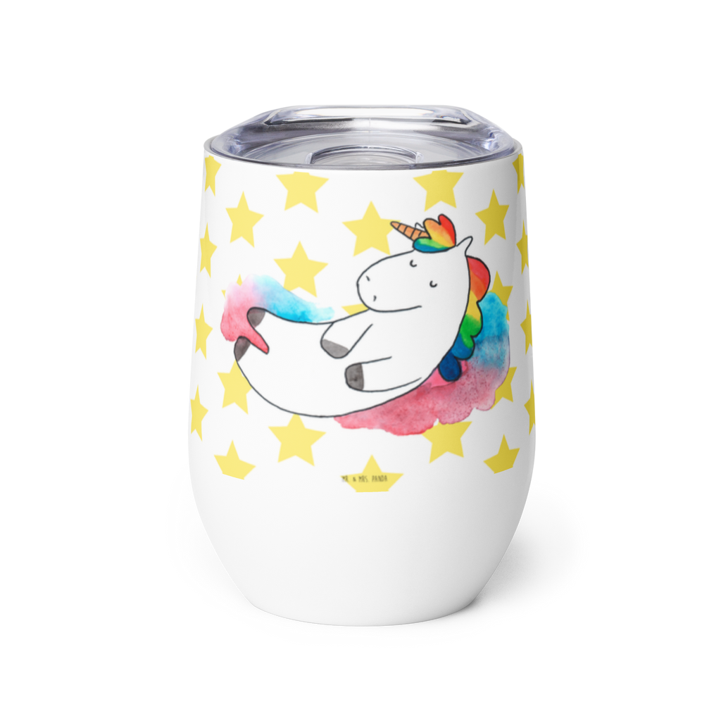 Weinbecher Einhorn Wolke 7 Weinbecher, Glühwein Becher, Heißgetränke, Trinkbecher, Weinkelch, Weingläser, hochwertiger Weinbecher, Weinbecher Reisen, Weinbecher unterwegs, Einhorn, Einhörner, Einhorn Deko, Pegasus, Unicorn, verliebt, Menschen, witzig, lustig, Geschenk, Glaube, Realität, Lächeln