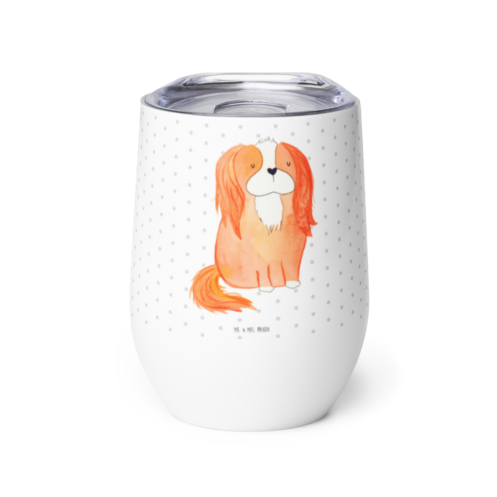 Weinbecher Cavalier King Charles Spaniel Weinbecher, Glühwein Becher, Heißgetränke, Trinkbecher, Weinkelch, Weingläser, hochwertiger Weinbecher, Weinbecher Reisen, Weinbecher unterwegs, Hund, Hundemotiv, Haustier, Hunderasse, Tierliebhaber, Hundebesitzer, Sprüche, Cavalier King Charles Spaniel, Cockerspaniel, Spaniel, Spruch, schönster Hund