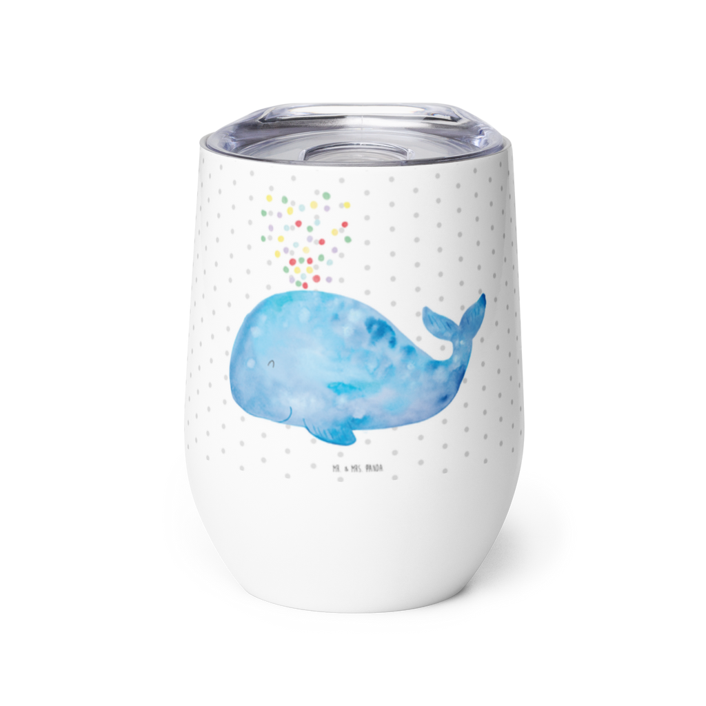 Weinbecher Wal Konfetti Weinbecher, Glühwein Becher, Heißgetränke, Trinkbecher, Weinkelch, Weingläser, hochwertiger Weinbecher, Weinbecher Reisen, Weinbecher unterwegs, Meerestiere, Meer, Urlaub, Wal, Konfetti, Wale, Motivation, Neuanfang, Trennung, Diät, Abnehmen, Neustart, Lebensabschnitt, Geburtstag