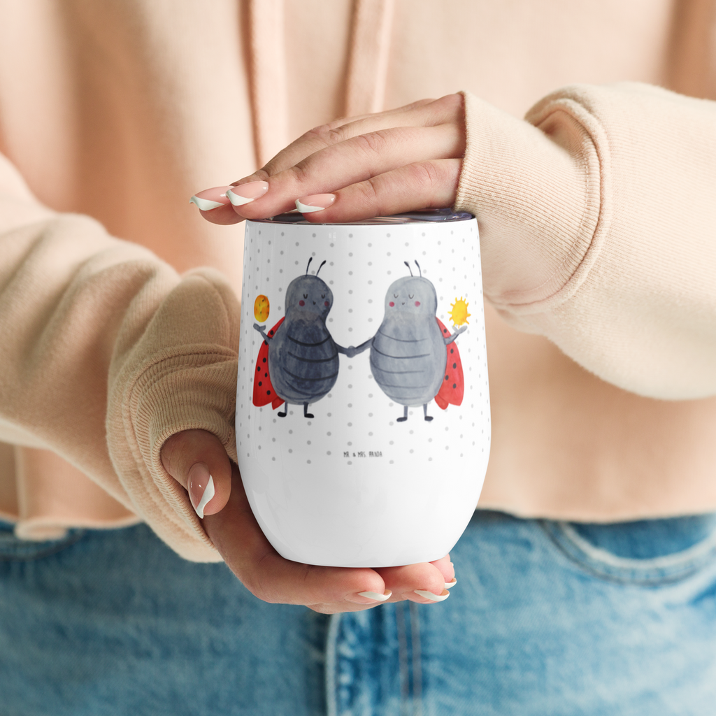 Weinbecher Sternzeichen Zwilling Weinbecher, Glühwein Becher, Heißgetränke, Trinkbecher, Weinkelch, Weingläser, hochwertiger Weinbecher, Weinbecher Reisen, Weinbecher unterwegs, Tierkreiszeichen, Sternzeichen, Horoskop, Astrologie, Aszendent, Zwillinge, Zwilling Geschenk, Zwilling Sternzeichen, Geburtstag Mai, Geschenk Mai, Geschenk Juni, Marienkäfer, Glückskäfer, Zwillingsbruder, Zwillingsschwester