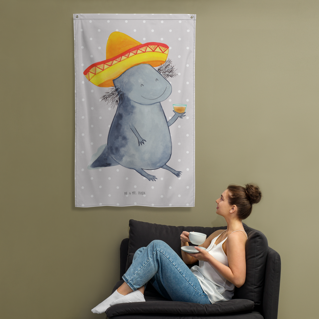 Wandteppich Axolotl Tequila Wandbehang, Dekoration, Boho, Wandteppich, Wandtuch, Wanddeko, Tapisserie, Tapestry, Wandbild, Textil-Kunst, Schmuck-Wandbehang, Wand Deko, Kinderzimmer, Kinderzimmer Wand, Kinderzimmer Deko, Kinderzimmer Wanddeko, Axolotl, Molch, Mexico, Mexiko, Sombrero, Zitrone, Tequila, Motivation, Spruch, Schwanzlurch, Lurch, Lurche, Axolot, Feuerdrache, Feuersalamander