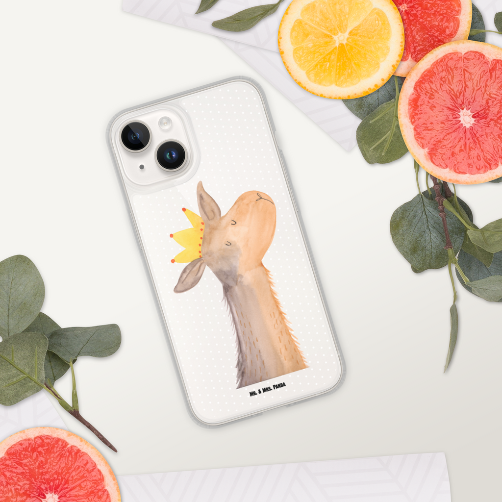 Handyhülle Lamakopf König Handyhülle, Handycover, Transparente Handyhülle, Flexible Handyhülle, Handyschutz, Transparent, Durchsichtig, Schutzhülle für Handy, Stilvolle Handyhülle, Robuste Handyhülle, Schutz vor Kratzern, Schützende Handyhülle, Lama, Alpaka, Lamas, König, Königin, Freundin, Mama, Papa, Büro Kollege, Kollegin, Chef, Vorgesetzter, Abi, Abitur