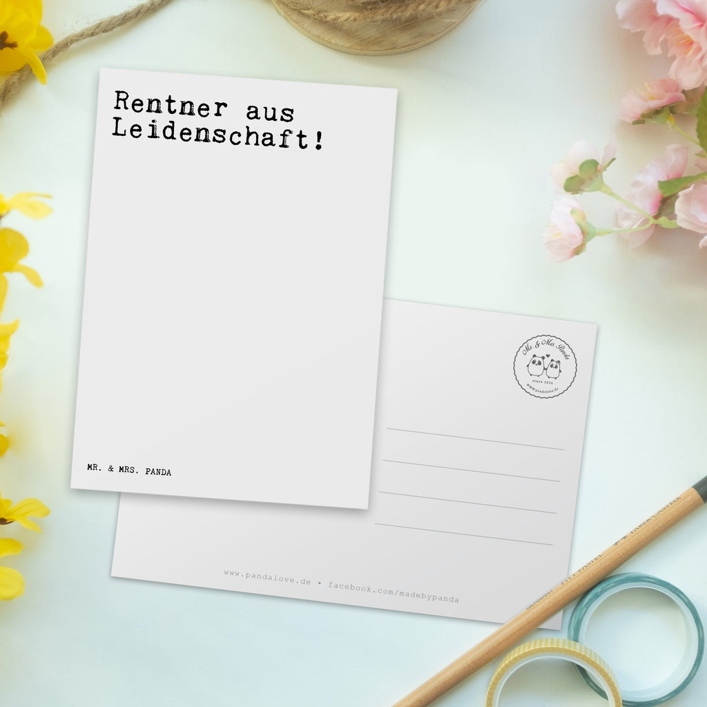 Postkarte Sprüche und Zitate Rentner aus Leidenschaft! Geschenkkarte, Grußkarte, Karte, Einladung, Ansichtskarte, Geburtstagskarte, Einladungskarte, Dankeskarte, Spruch, Sprüche, lustig, Weisheiten, Zitate, Spruch Sprüche Weisheiten Zitate Lustig Weisheit Worte