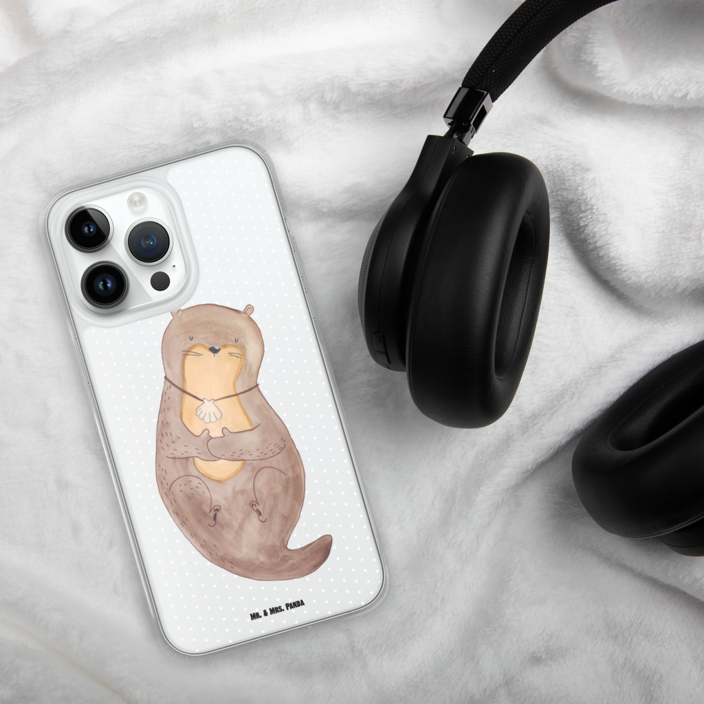 Handyhülle Otter mit Muschelmedaillon Otter, Otterliebe, Seeotter, grübeln, träumen, Motivation, Tagträumen, Büro	 Handyhülle, Handycover, Transparente Handyhülle, Flexible Handyhülle, Handyschutz, Transparent, Durchsichtig, Schutzhülle für Handy, Stilvolle Handyhülle, Robuste Handyhülle, Schutz vor Kratzern, Schützende Handyhülle  Otter,  Fischotter,  Seeotter