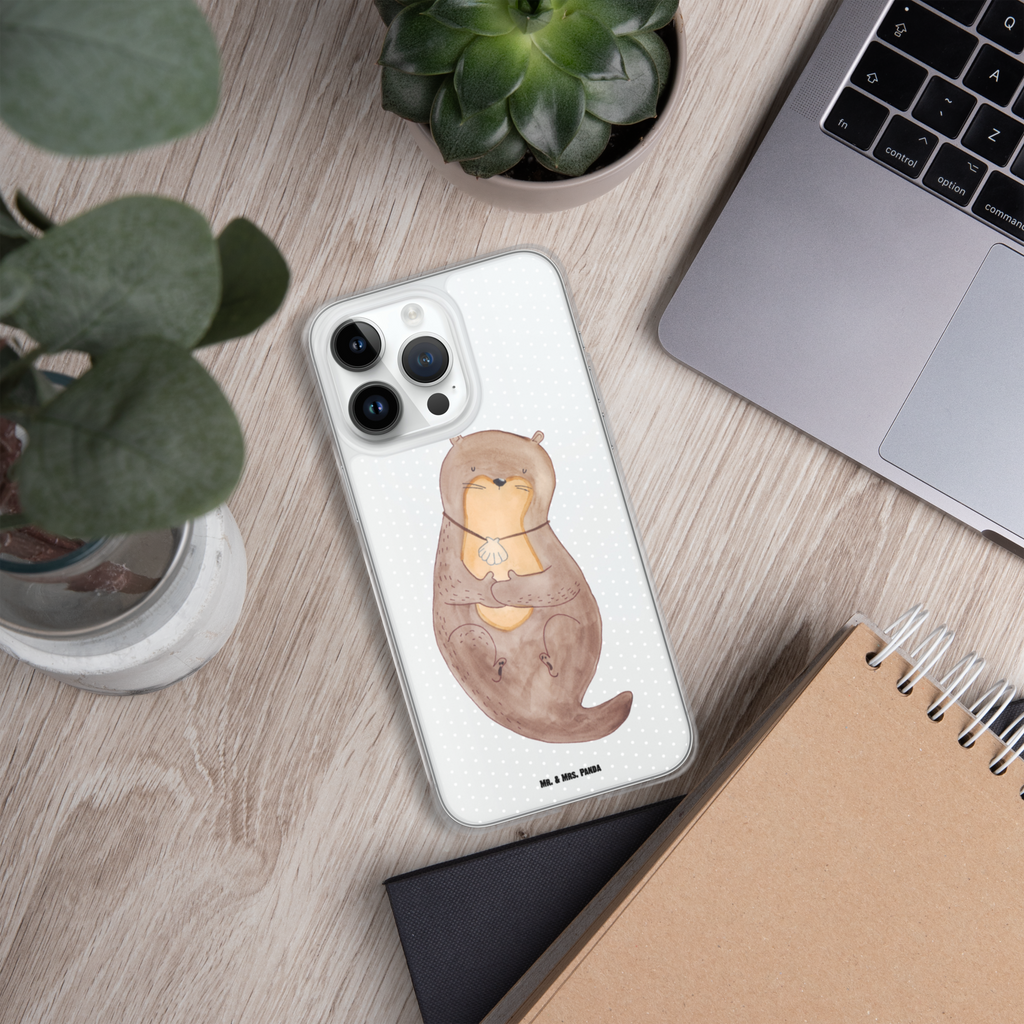 Handyhülle Otter mit Muschelmedaillon Otter, Otterliebe, Seeotter, grübeln, träumen, Motivation, Tagträumen, Büro	 Handyhülle, Handycover, Transparente Handyhülle, Flexible Handyhülle, Handyschutz, Transparent, Durchsichtig, Schutzhülle für Handy, Stilvolle Handyhülle, Robuste Handyhülle, Schutz vor Kratzern, Schützende Handyhülle  Otter,  Fischotter,  Seeotter