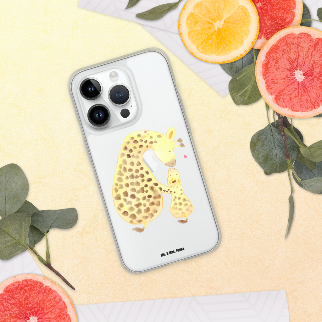 Handyhülle Giraffe mit Kind Giraffe, Kind, Mutter, Mama, Tochter, Sohn, Lieblingsmensch Handyhülle, Handycover, Transparente Handyhülle, Flexible Handyhülle, Handyschutz, Transparent, Durchsichtig, Schutzhülle für Handy, Stilvolle Handyhülle, Robuste Handyhülle, Schutz vor Kratzern, Schützende Handyhülle  Afrika, Wildtiere