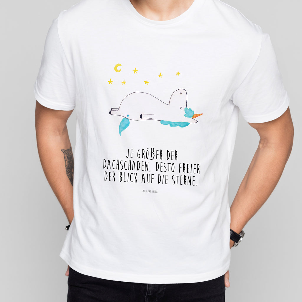 Größe S T-Shirt Einhorn Sternenhimmel T-Shirt, Shirt, Tshirt, Lustiges T-Shirt, T-Shirt mit Spruch, Party, Junggesellenabschied, Jubiläum, Geburstag, Herrn, Damen, Männer, Frauen, Schlafshirt, Nachthemd, Sprüche, Einhorn, Einhörner, Einhorn Deko, Pegasus, Unicorn, Sterne, Dachschaden, Verrückt, Sternenhimmel