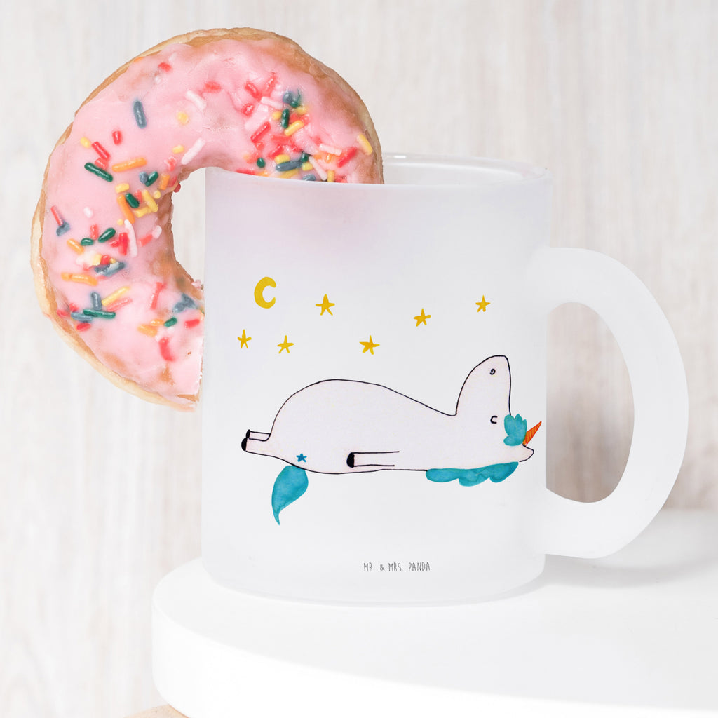 Teetasse Einhorn Sternenhimmel Teetasse, Teeglas, Teebecher, Tasse mit Henkel, Tasse, Glas Teetasse, Teetasse aus Glas, Einhorn, Einhörner, Einhorn Deko, Pegasus, Unicorn, Sterne, Dachschaden, Verrückt, Sternenhimmel