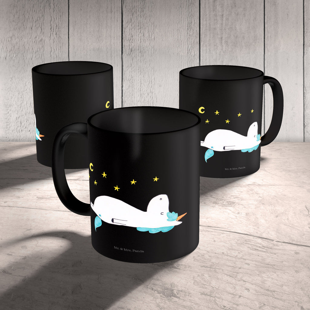 Tasse Einhorn Sternenhimmel Becher, Kaffeetasse, Kaffeebecher, Tee, Frühstück, Büro, Einhorn, Einhörner, Einhorn Deko, Pegasus, Unicorn, Sterne, Dachschaden, Verrückt, Sternenhimmel