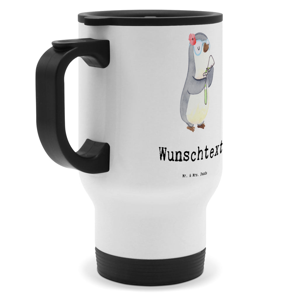 Personalisierter Thermobecher Chemielaborantin mit Herz Personalisierter Thermobecher, Personalisierter To Go Becher, Personalisierte Thermotasse, Personalisierter Kaffeebecher, Personalisierter Isolierbecher, Thermobecher personalisieren, Thermobecher mit Namen, Thermobecher selbst gestalten, Wunschname, Spülmaschinenfest, Bedrucken, Isolierbecher mit Namen, Isolierbecher selbst gestalten, Thermotasse personalisieren, Thermotasse mit Namen, Beruf, Ausbildung, Jubiläum, Abschied, Rente, Kollege, Kollegin, Geschenk, Schenken, Arbeitskollege, Mitarbeiter, Firma, Danke, Dankeschön, Chemikerin, Chemielaborantin, Naturwissenschaftlerin, Labor, Studium, Forschung, Wissenschaftlerin