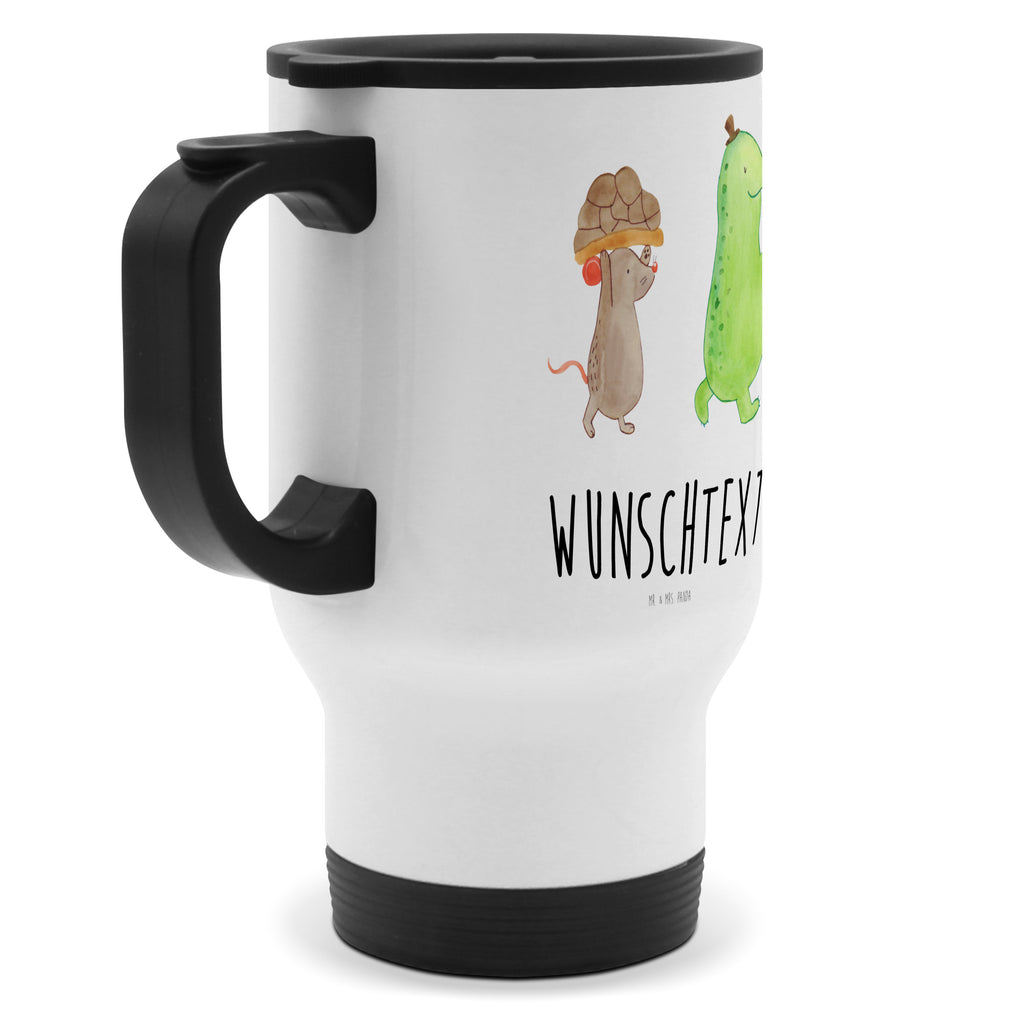 Personalisierter Thermobecher Schildkröte & Maus Personalisierter Thermobecher, Personalisierter To Go Becher, Personalisierte Thermotasse, Personalisierter Kaffeebecher, Personalisierter Isolierbecher, Thermobecher personalisieren, Thermobecher mit Namen, Thermobecher selbst gestalten, Wunschname, Spülmaschinenfest, Bedrucken, Isolierbecher mit Namen, Isolierbecher selbst gestalten, Thermotasse personalisieren, Thermotasse mit Namen, Schildkröte, Maus, Freunde, Freundinnen, beste Freunde, beste Freundinnen
