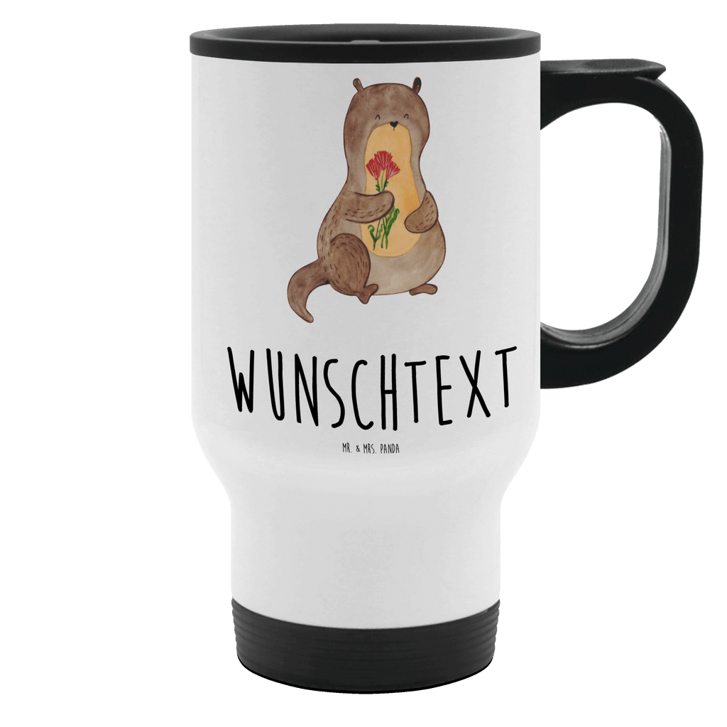 Personalisierter Thermobecher Otter Blumenstrauß Personalisierter Thermobecher, Personalisierter To Go Becher, Personalisierte Thermotasse, Personalisierter Kaffeebecher, Personalisierter Isolierbecher, Thermobecher personalisieren, Thermobecher mit Namen, Thermobecher selbst gestalten, Wunschname, Spülmaschinenfest, Bedrucken, Isolierbecher mit Namen, Isolierbecher selbst gestalten, Thermotasse personalisieren, Thermotasse mit Namen, Otter, Fischotter, Seeotter, Otter Seeotter See Otter