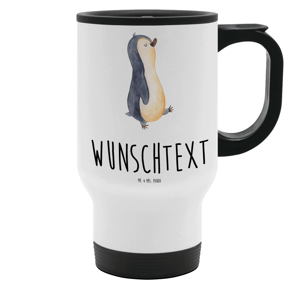 Personalisierter Thermobecher Pinguin marschierend Personalisierter Thermobecher, Personalisierter To Go Becher, Personalisierte Thermotasse, Personalisierter Kaffeebecher, Personalisierter Isolierbecher, Thermobecher personalisieren, Thermobecher mit Namen, Thermobecher selbst gestalten, Wunschname, Spülmaschinenfest, Bedrucken, Isolierbecher mit Namen, Isolierbecher selbst gestalten, Thermotasse personalisieren, Thermotasse mit Namen, Pinguin, Pinguine, Frühaufsteher, Langschläfer, Bruder, Schwester, Familie