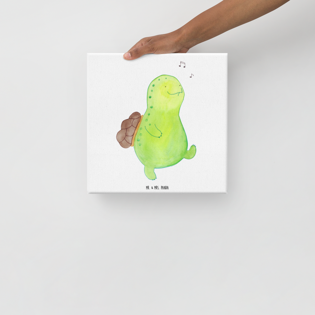 Leinwand Bild Schildkröte pfeift Leinwand, Bild, Kunstdruck, Wanddeko, Dekoration, Schildkröte, Schildi, Schildkröten, fröhlich, Glück, Motivation, Lebensfreude, Depression, Trennung, Neuanfang