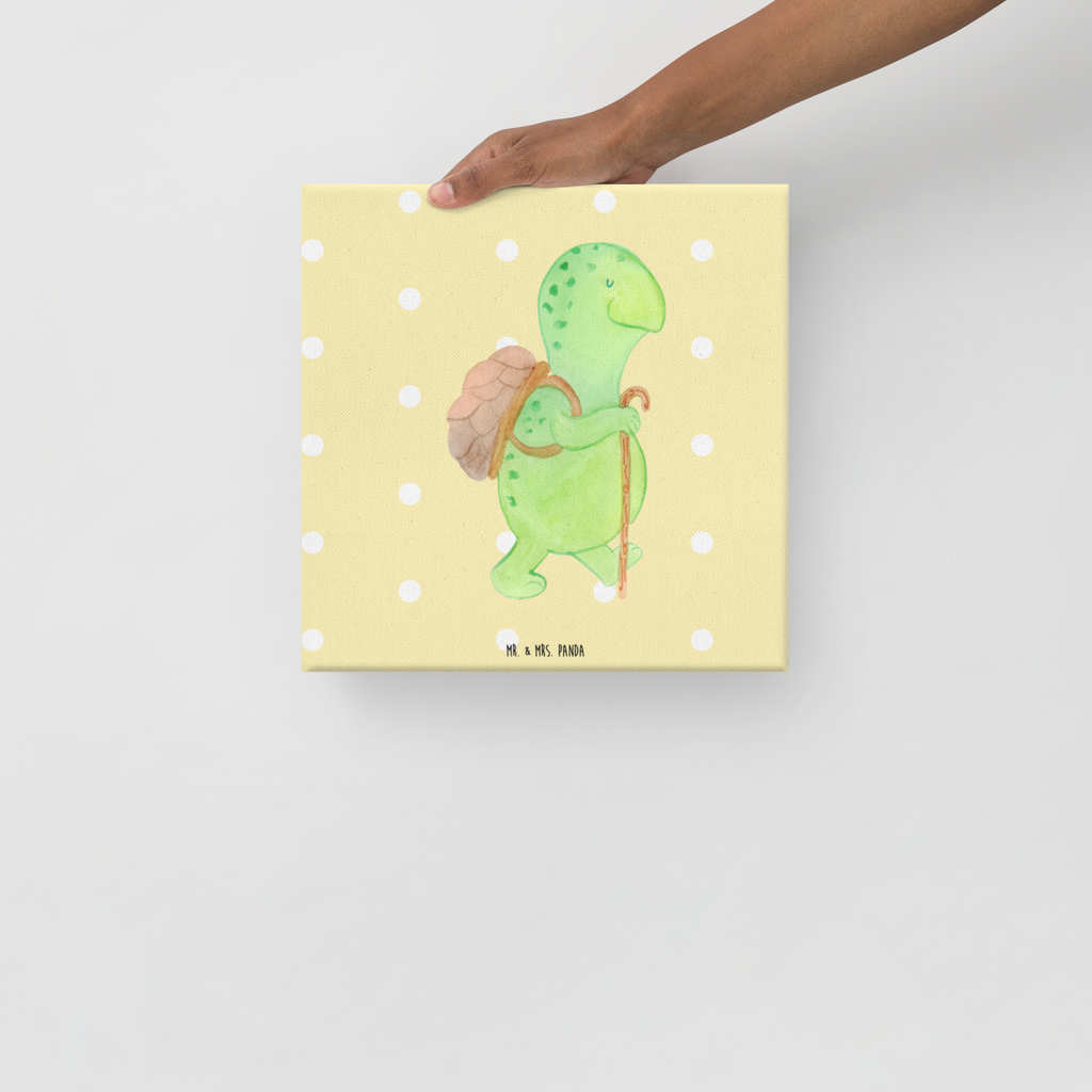 Leinwand Bild Schildkröte Wanderer Leinwand, Bild, Kunstdruck, Wanddeko, Dekoration, Schildkröte, Schildkröten, Motivation, Motivationsspruch, Motivationssprüche, Neuanfang