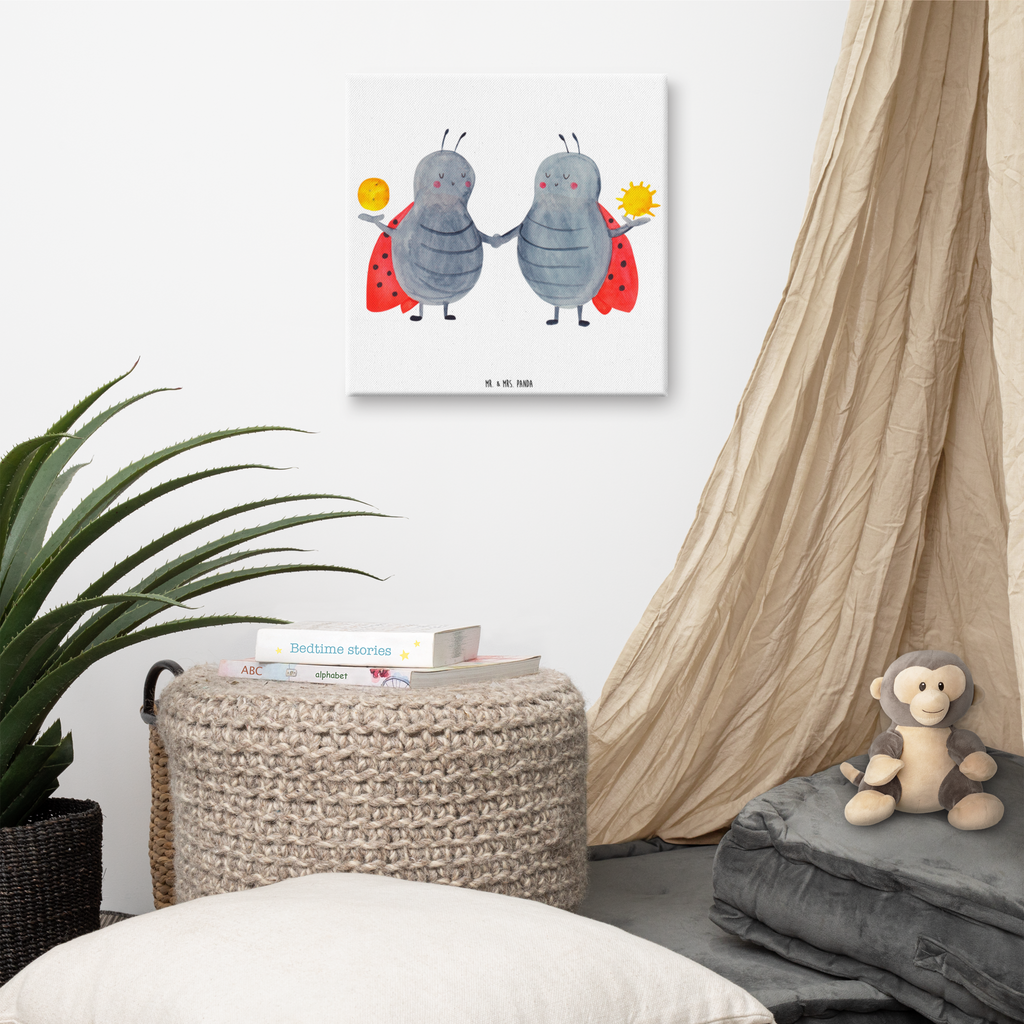 Leinwand Bild Sternzeichen Zwilling Leinwand, Bild, Kunstdruck, Wanddeko, Dekoration, Tierkreiszeichen, Sternzeichen, Horoskop, Astrologie, Aszendent, Zwillinge, Zwilling Geschenk, Zwilling Sternzeichen, Geburtstag Mai, Geschenk Mai, Geschenk Juni, Marienkäfer, Glückskäfer, Zwillingsbruder, Zwillingsschwester