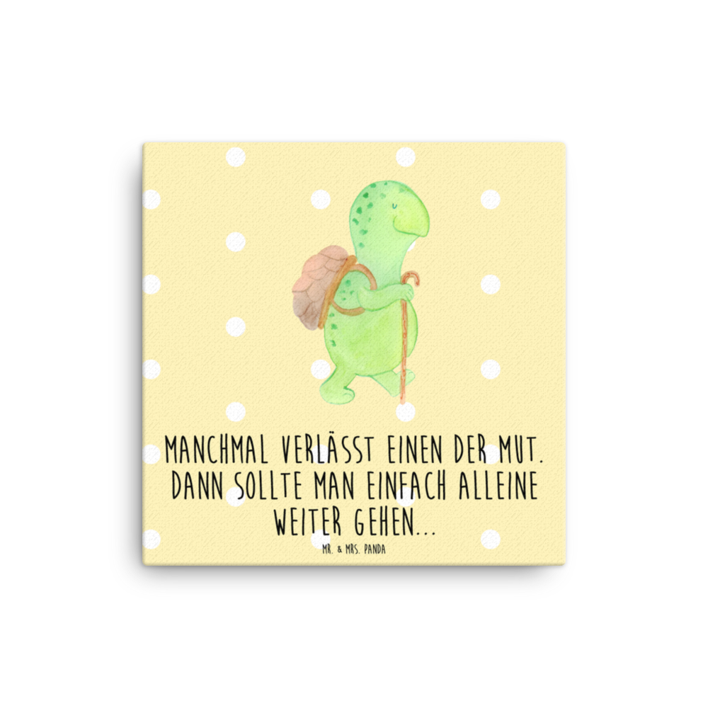 Leinwand Bild Schildkröte Wanderer Leinwand, Bild, Kunstdruck, Wanddeko, Dekoration, Schildkröte, Schildkröten, Motivation, Motivationsspruch, Motivationssprüche, Neuanfang