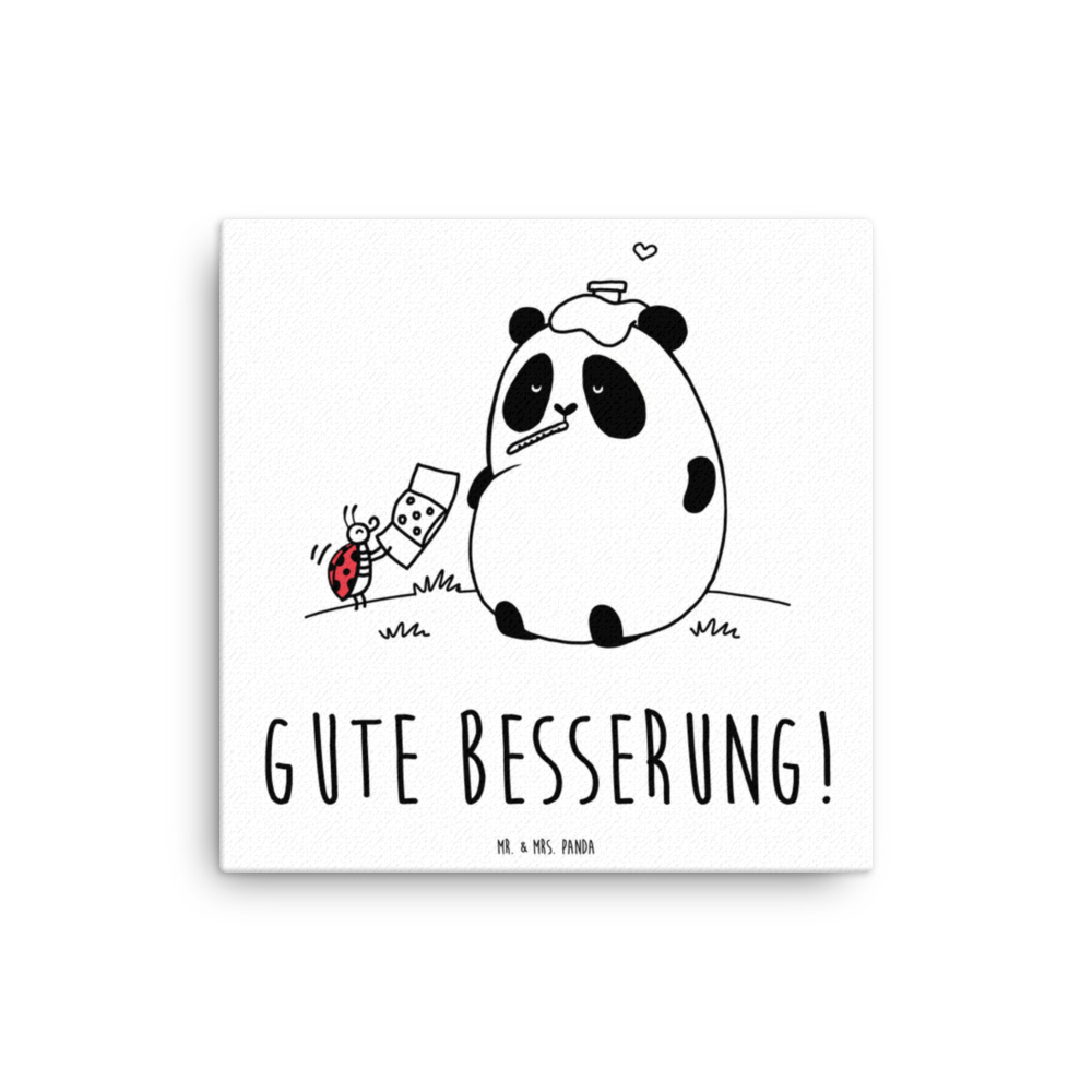 Leinwand Bild Easy & Peasy Gute Besserung  Leinwand, Bild, Kunstdruck, Wanddeko, Dekoration  