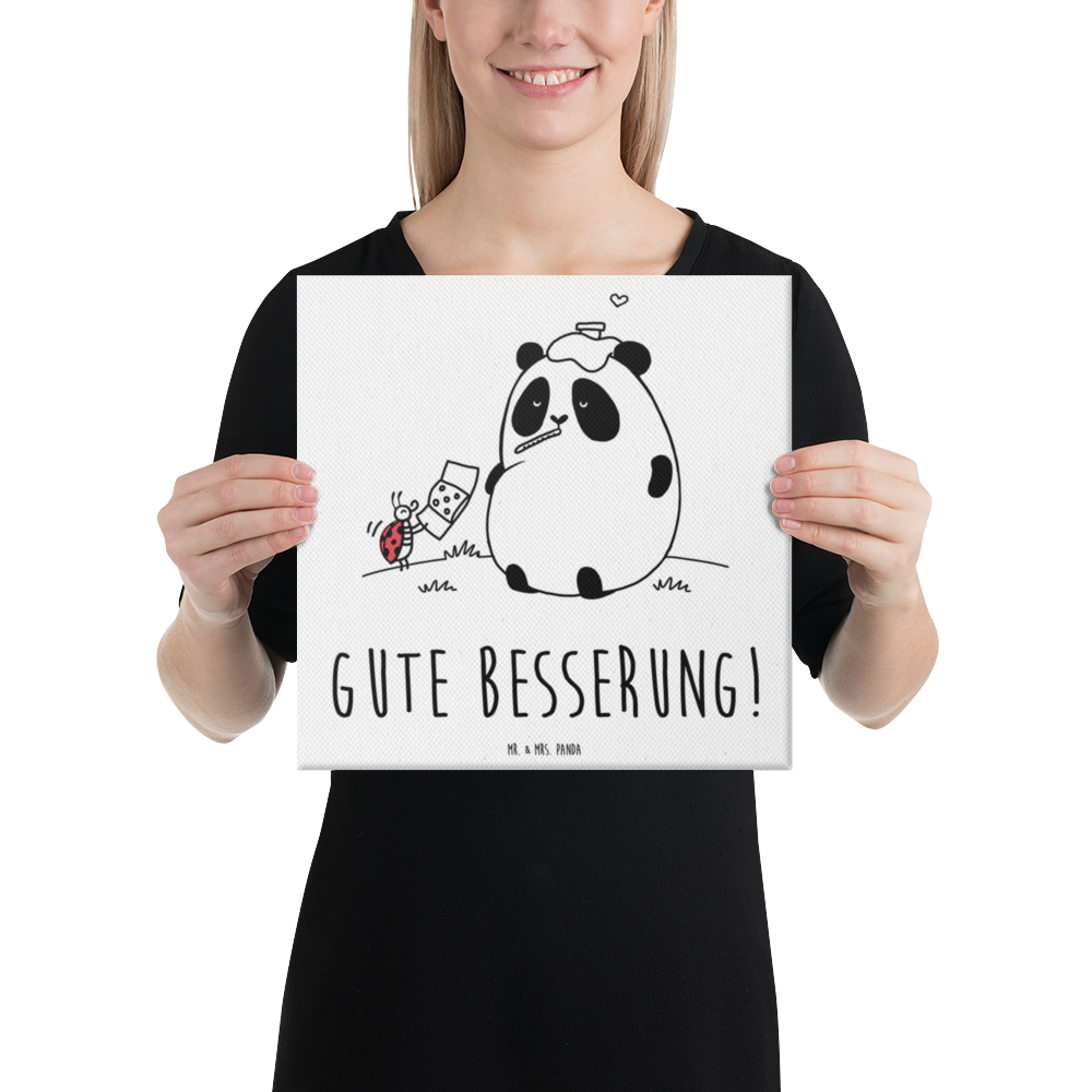 Leinwand Bild Easy & Peasy Gute Besserung  Leinwand, Bild, Kunstdruck, Wanddeko, Dekoration  