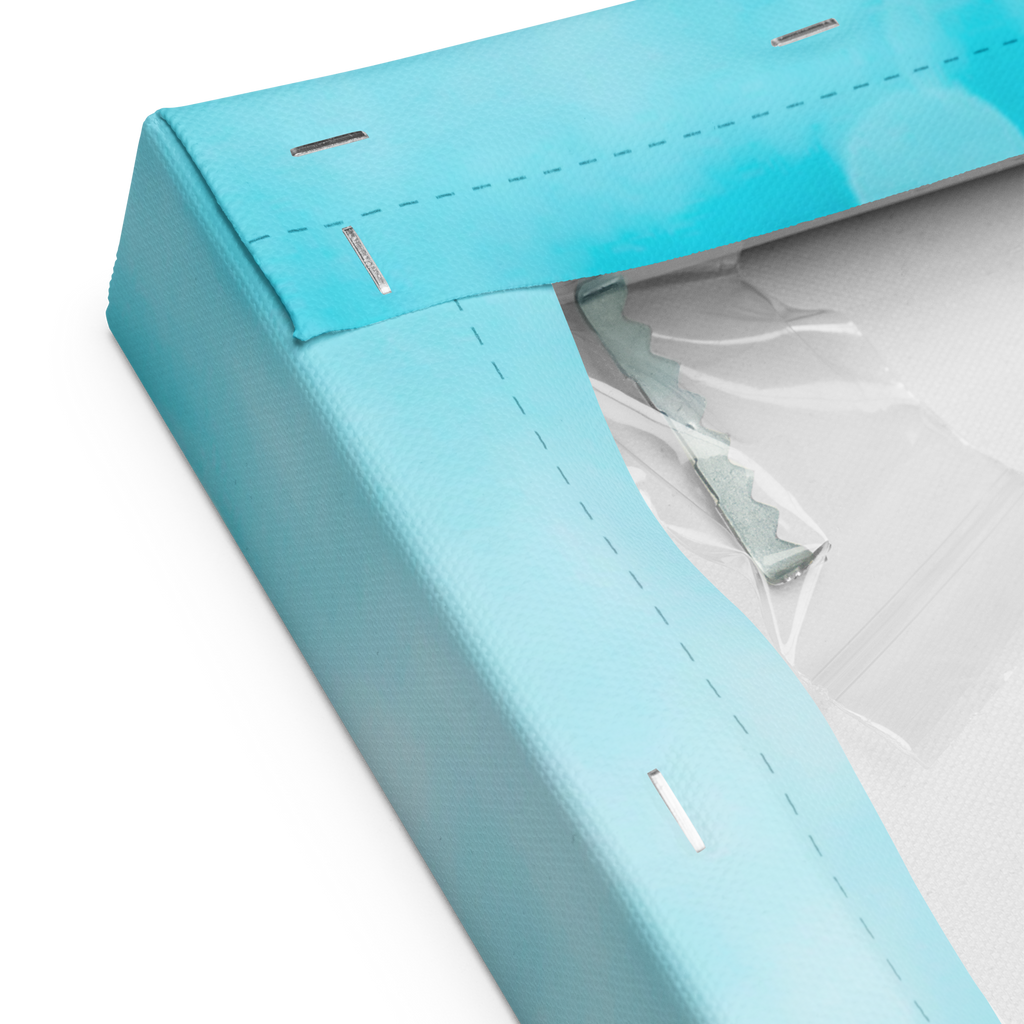 Leinwand Bild Hummer mit Weizen