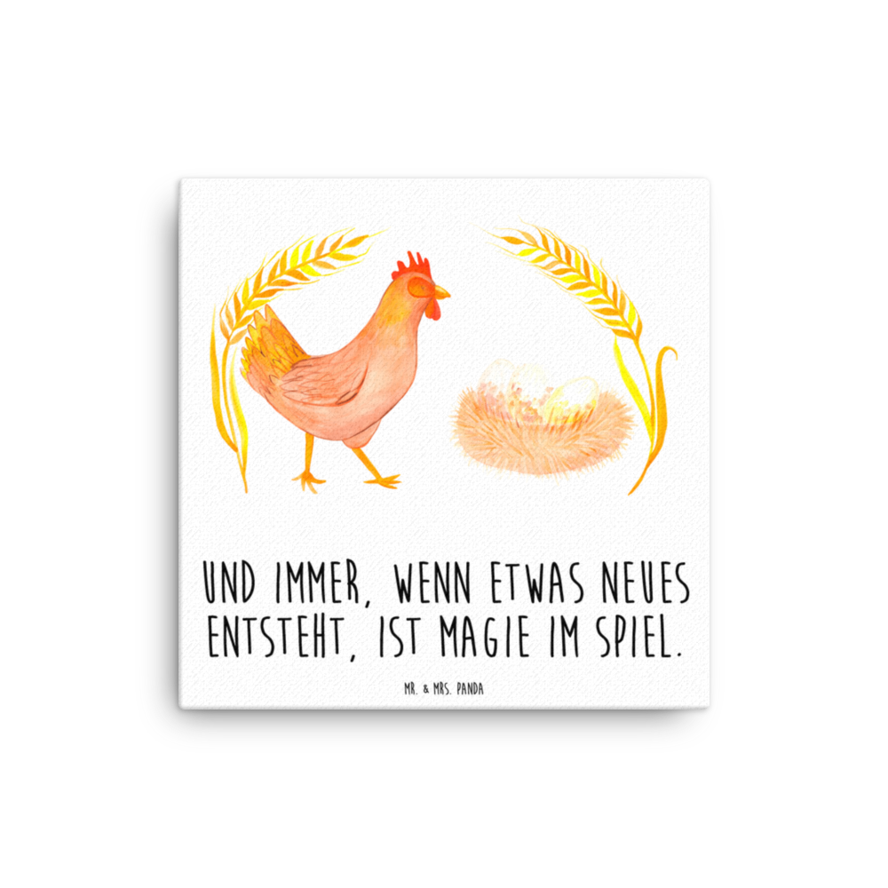 Leinwand Bild Huhn stolz Leinwand, Bild, Kunstdruck, Wanddeko, Dekoration, Bauernhof, Hoftiere, Landwirt, Landwirtin, Hahn, Henne, Hühner, Eier, Hof, Landleben, Motivation, Geburt, Magie, Spruch, Schwangerschaft