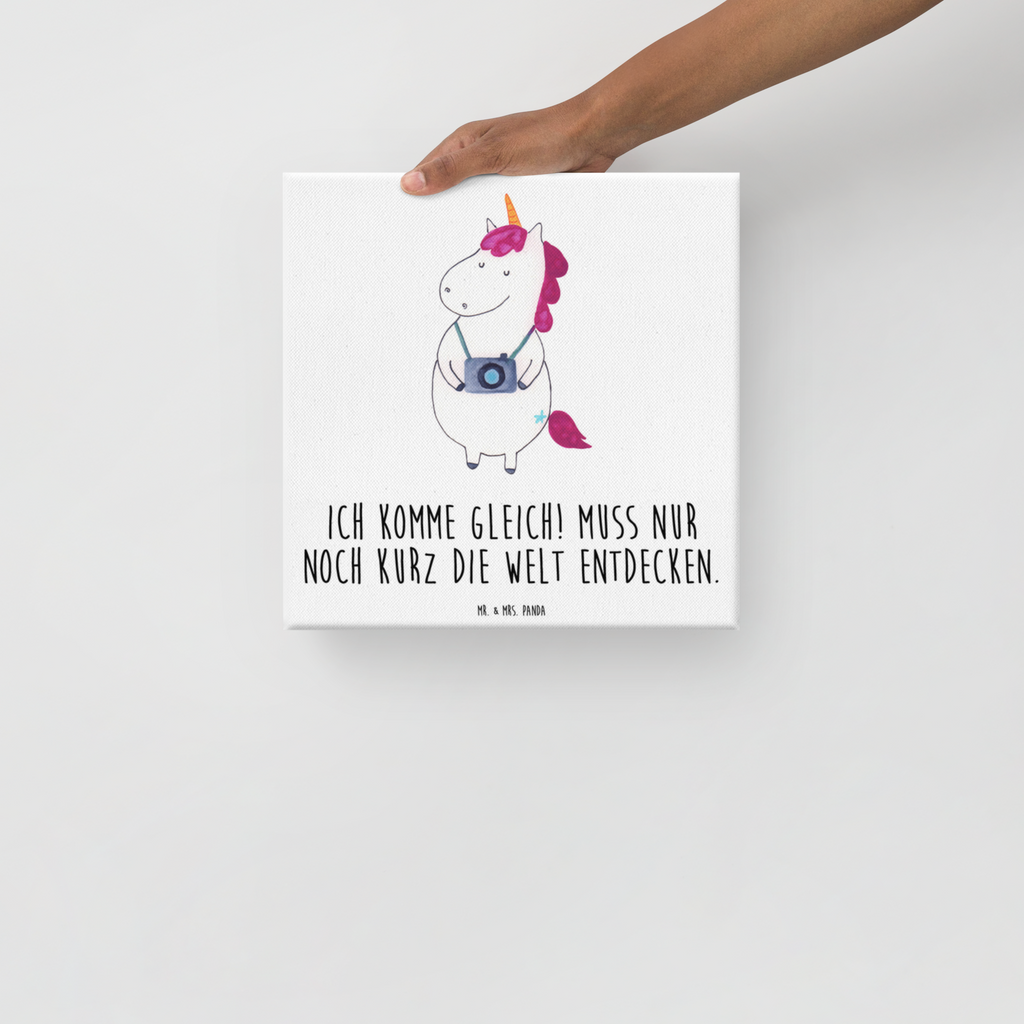 Leinwand Bild Einhorn Fotograf Leinwand, Bild, Kunstdruck, Wanddeko, Dekoration, Einhorn, Einhörner, Einhorn Deko, Pegasus, Unicorn, Fotograf, Fotografie, Kamera, Reisen, Weltreise, Weltenbummler, Urlaub, Tourist, Kurztrip, Reise, Städtereise