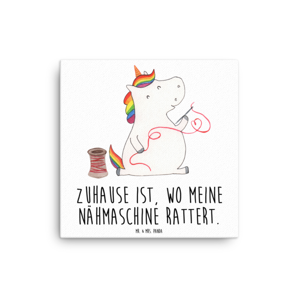 Leinwand Bild Einhorn Näherin Leinwand, Bild, Kunstdruck, Wanddeko, Dekoration, Einhorn, Einhörner, Einhorn Deko, Pegasus, Unicorn, Näherin, nähen, Mädchen, Freundin, Häkeln, Stricken, basteln, Nähzimmer