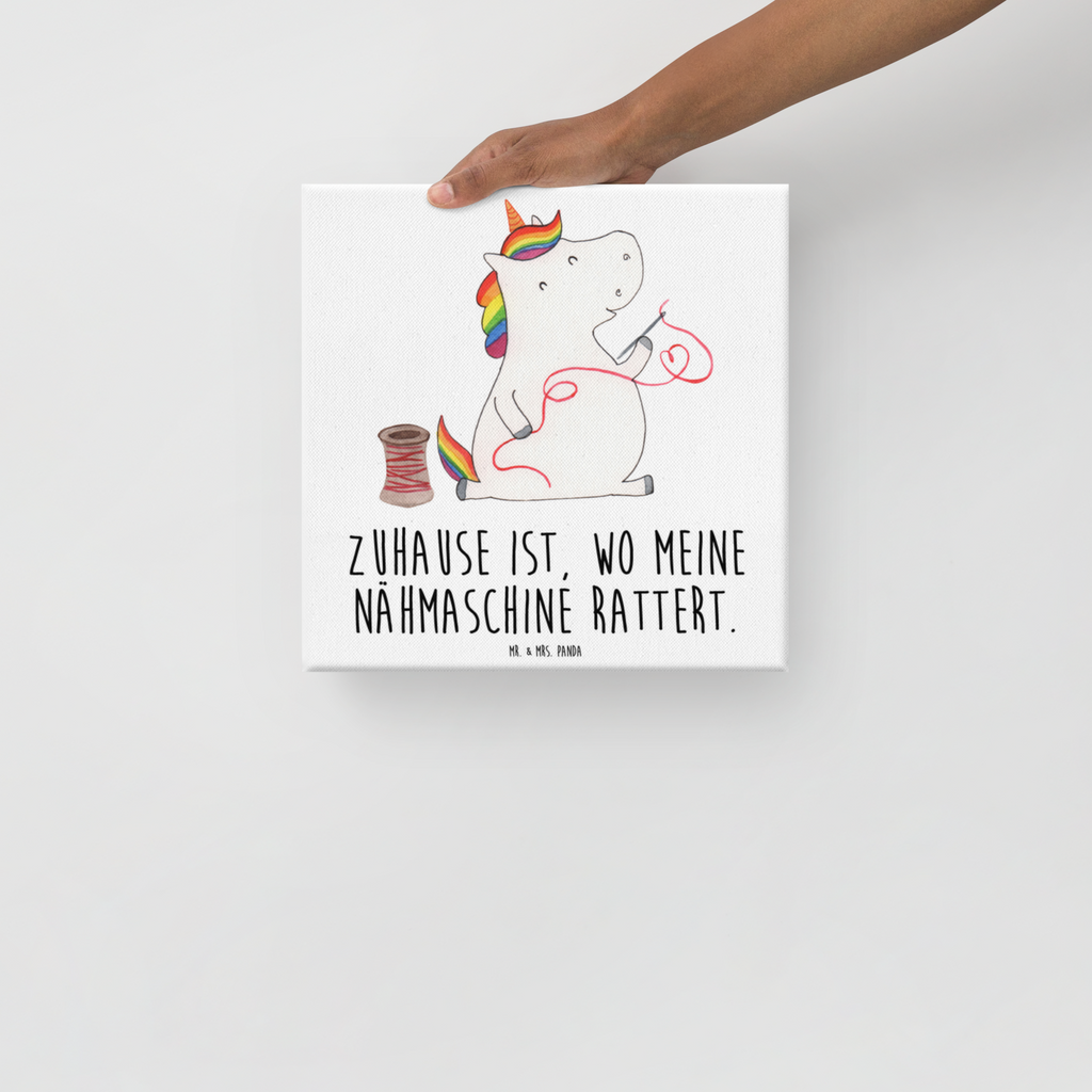 Leinwand Bild Einhorn Näherin Leinwand, Bild, Kunstdruck, Wanddeko, Dekoration, Einhorn, Einhörner, Einhorn Deko, Pegasus, Unicorn, Näherin, nähen, Mädchen, Freundin, Häkeln, Stricken, basteln, Nähzimmer