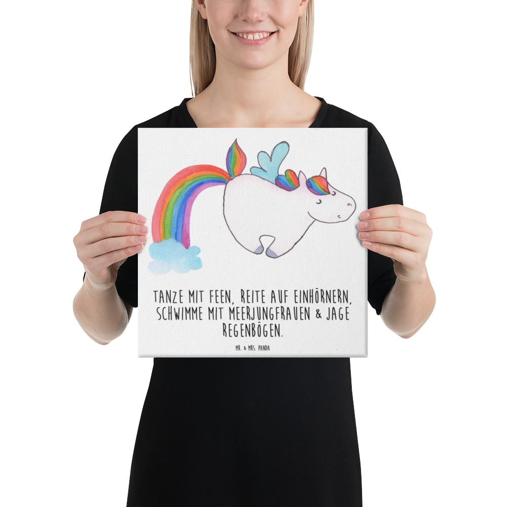 Leinwand Bild Einhorn Pegasus Leinwand, Bild, Kunstdruck, Wanddeko, Dekoration, Einhorn, Einhörner, Einhorn Deko, Pegasus, Unicorn, Regenbogen, Spielen, Realität, Glitzer, Erwachsenwerden