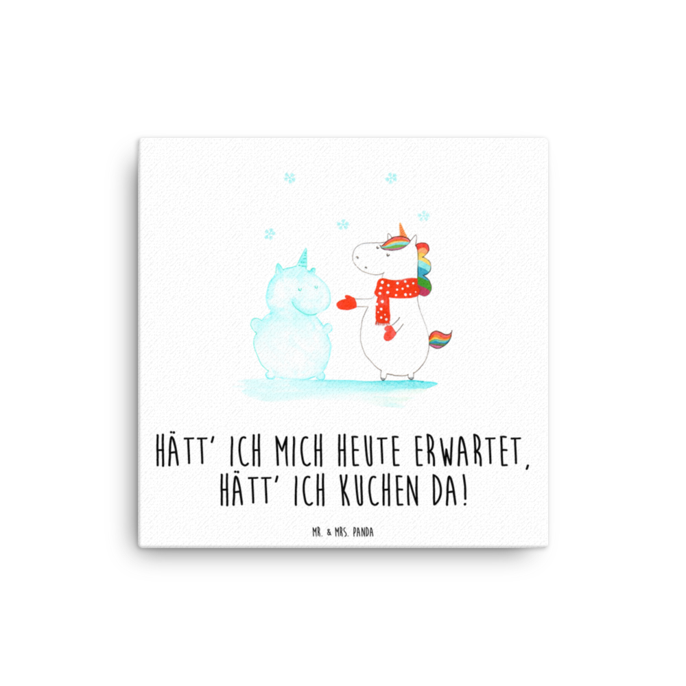 Leinwand Bild Einhorn Schneemann Leinwand, Bild, Kunstdruck, Wanddeko, Dekoration, Einhorn, Einhörner, Einhorn Deko, Pegasus, Unicorn, Schneemann, Winter, Schnee, Kuchen, Weihnachten, kalt, Mütze, Handschuhe, X-Mas