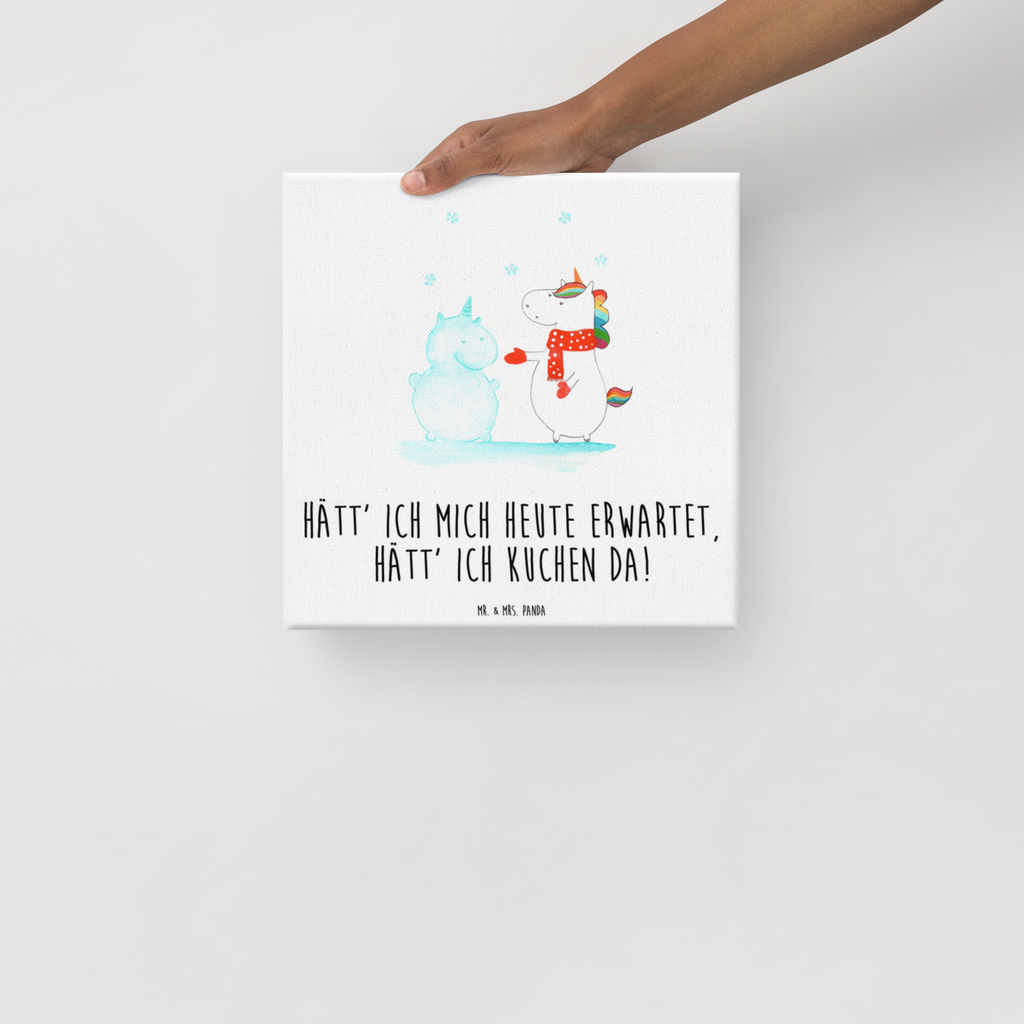 Leinwand Bild Einhorn Schneemann Leinwand, Bild, Kunstdruck, Wanddeko, Dekoration, Einhorn, Einhörner, Einhorn Deko, Pegasus, Unicorn, Schneemann, Winter, Schnee, Kuchen, Weihnachten, kalt, Mütze, Handschuhe, X-Mas