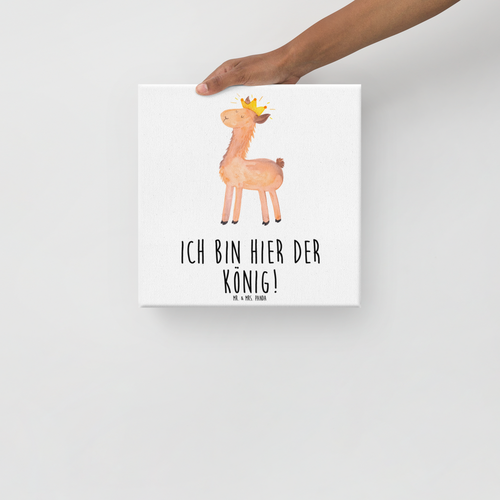 Leinwand Bild Lama König Leinwand, Bild, Kunstdruck, Wanddeko, Dekoration, Lama, Alpaka, Lamas, König, Königin, Freundin, Mama, Papa, Büro Kollege, Kollegin, Chef, Vorgesetzter, Abi, Abitur