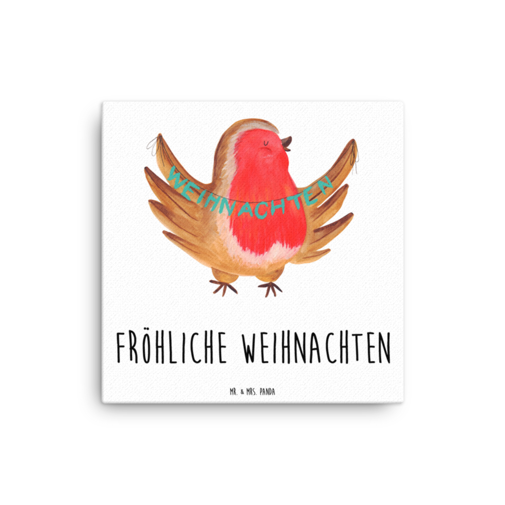 Leinwand Bild Rotkehlchen Weihnachten Frohe Weihnachten, Weihnachten, Weihnachtsmotiv, Weihnachtsgruß, Heiligabend, Winter, Vogel, xmas Leinwand, Bild, Kunstdruck, Wanddeko, Dekoration  Winter, Weihnachten, Weihnachtsdeko, Nikolaus, Advent, Heiligabend, Wintermotiv