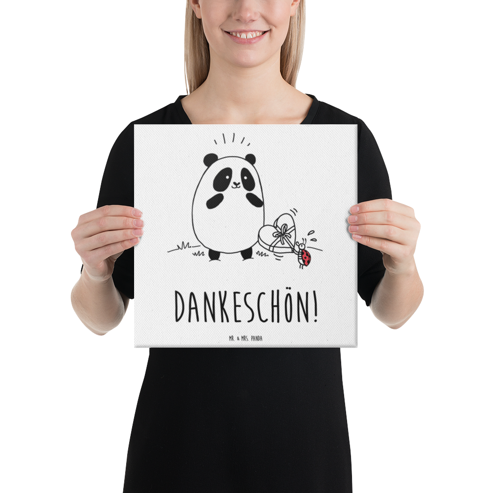 Leinwand Bild Easy & Peasy Dankeschön  Leinwand, Bild, Kunstdruck, Wanddeko, Dekoration  