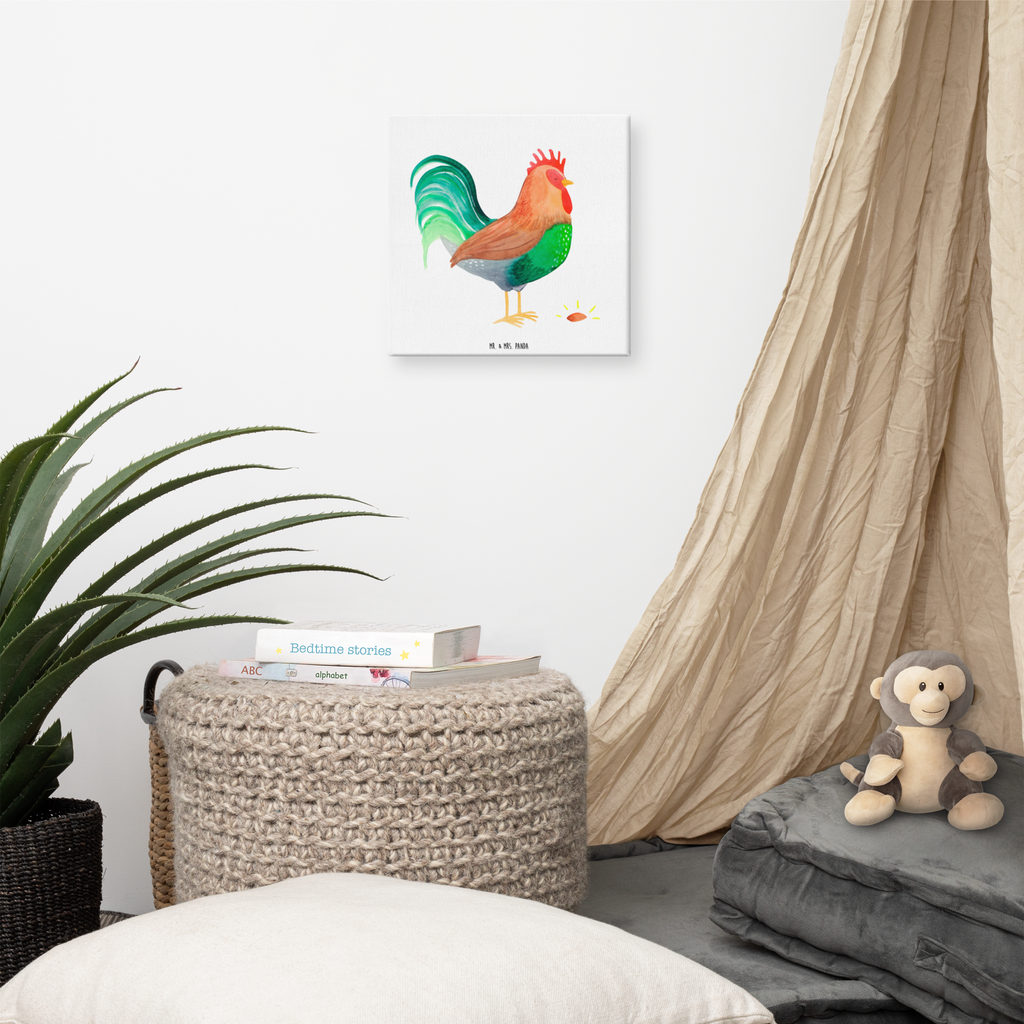 Leinwand Bild Hahn mit Korn Leinwand, Bild, Kunstdruck, Wanddeko, Dekoration, Bauernhof, Hoftiere, Landwirt, Landwirtin, Hahn, Korn, Henne, Eier, Natur