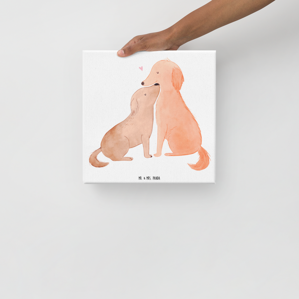 Leinwand Bild Hunde Liebe Leinwand, Bild, Kunstdruck, Wanddeko, Dekoration, Hund, Hundemotiv, Haustier, Hunderasse, Tierliebhaber, Hundebesitzer, Sprüche, Liebe, Hund. Hunde, Kuss, Vertrauen, Kuscheln, Herz