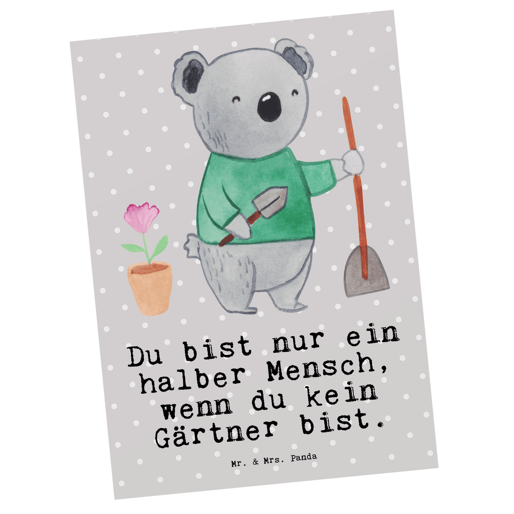 Postkarte Gärtner mit Herz Geschenkkarte, Grußkarte, Karte, Einladung, Ansichtskarte, Geburtstagskarte, Einladungskarte, Beruf, Ausbildung, Jubiläum, Abschied, Rente, Kollege, Kollegin, Geschenk, Schenken, Arbeitskollege, Mitarbeiter, Firma, Danke, Dankeschön, Gärtner, Gartenplaner, Gärtnerei, Gartenbau, Hobbygärtner, Garten- und Landschaftsbauer