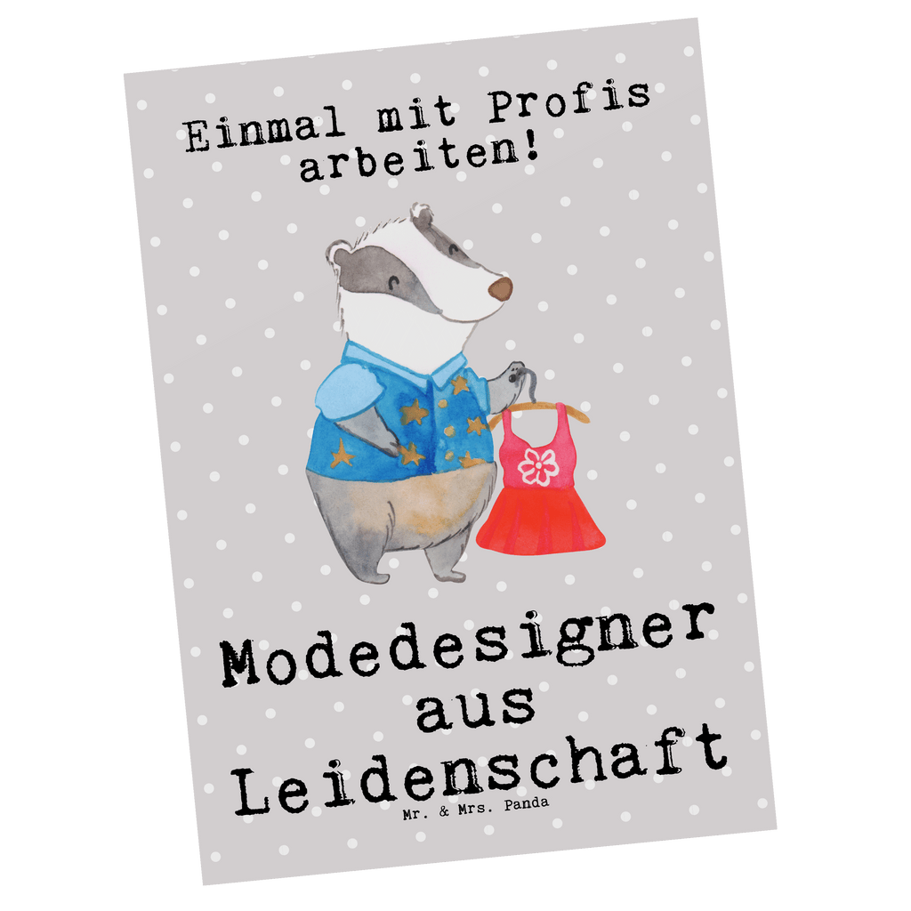 Postkarte Modedesigner aus Leidenschaft Geschenkkarte, Grußkarte, Karte, Einladung, Ansichtskarte, Geburtstagskarte, Einladungskarte, Dankeskarte, Beruf, Ausbildung, Jubiläum, Abschied, Rente, Kollege, Kollegin, Geschenk, Schenken, Arbeitskollege, Mitarbeiter, Firma, Danke, Dankeschön, Modedesigner, Fashion Designer, Modeschöpfer