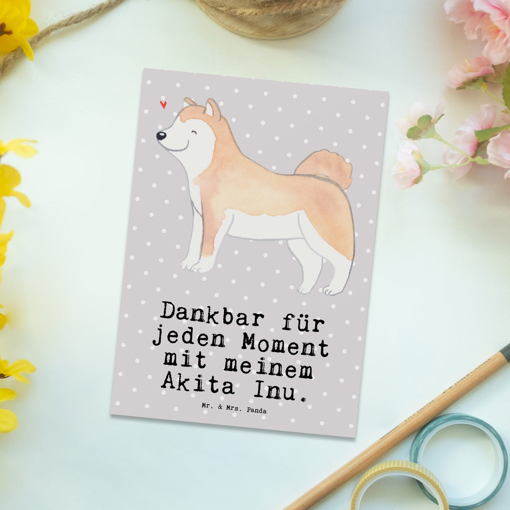 Postkarte Akita Inu Moment Geschenkkarte, Grußkarte, Karte, Einladung, Ansichtskarte, Geburtstagskarte, Einladungskarte, Dankeskarte, Hund, Hunderasse, Rassehund, Hundebesitzer, Geschenk, Tierfreund, Schenken, Welpe, Akita Ken, Japanischer Akita, Akita-Inu, Akita Inu