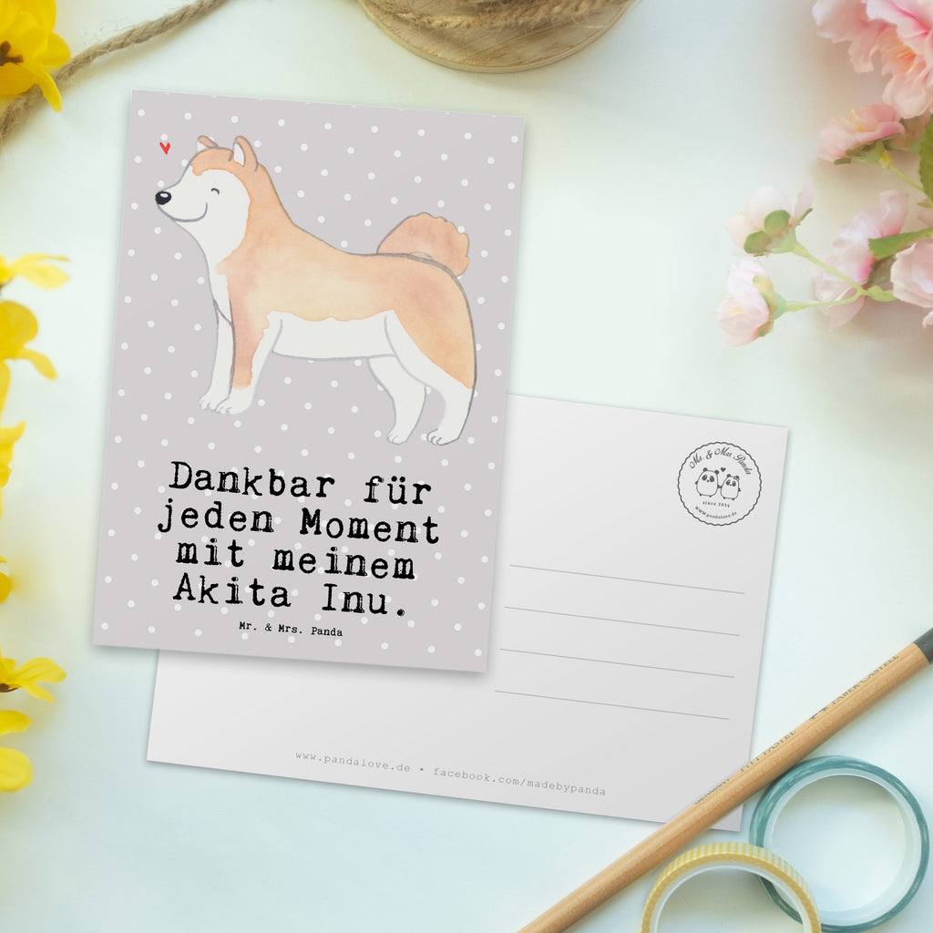 Postkarte Akita Inu Moment Geschenkkarte, Grußkarte, Karte, Einladung, Ansichtskarte, Geburtstagskarte, Einladungskarte, Dankeskarte, Hund, Hunderasse, Rassehund, Hundebesitzer, Geschenk, Tierfreund, Schenken, Welpe, Akita Ken, Japanischer Akita, Akita-Inu, Akita Inu