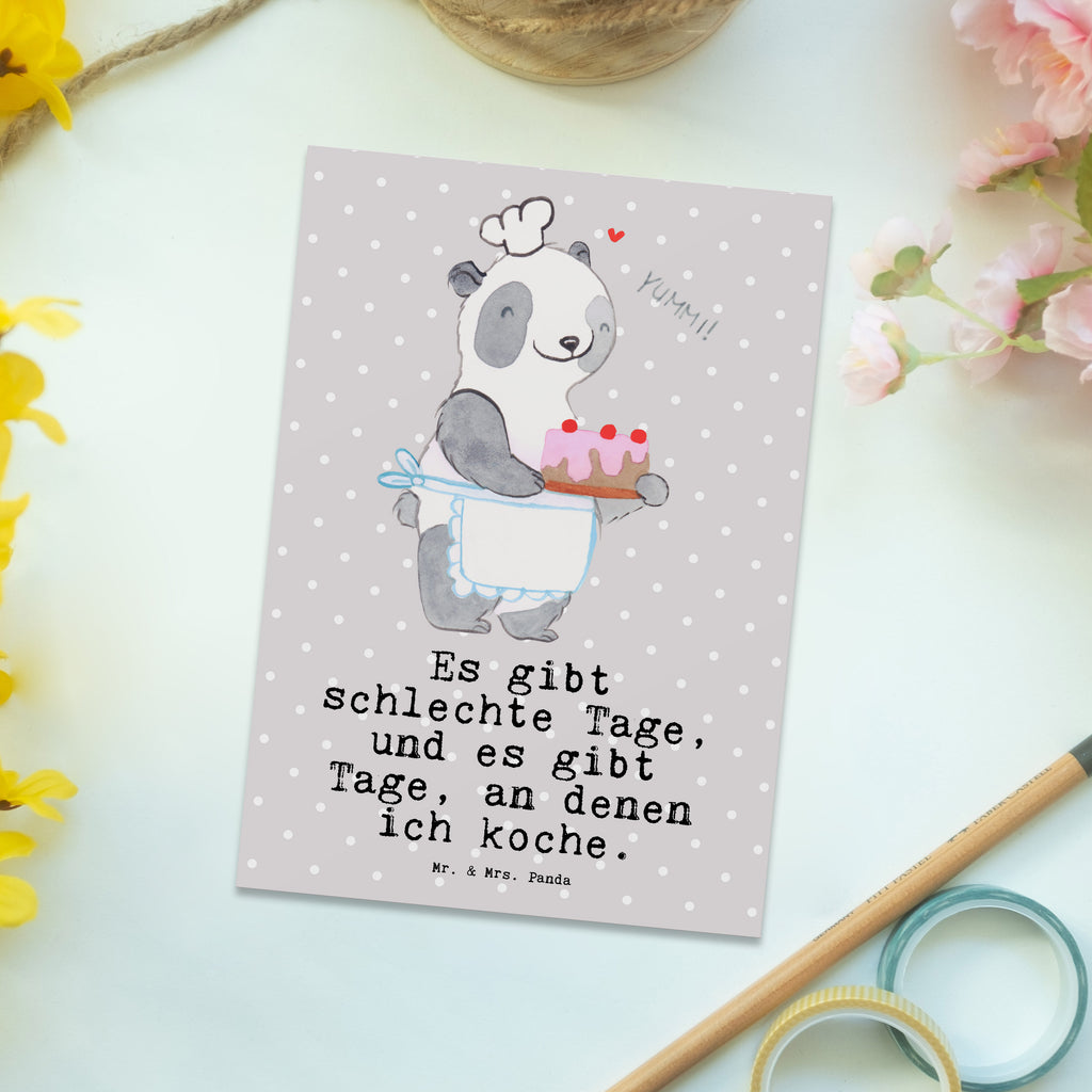 Postkarte Bär Kochen Tage Geschenkkarte, Grußkarte, Karte, Einladung, Ansichtskarte, Geburtstagskarte, Einladungskarte, Dankeskarte, Geschenk, Sport, Sportart, Hobby, Schenken, Danke, Dankeschön, Auszeichnung, Gewinn, Sportler, Kochen, Hobbykoch, Hobbyköchin