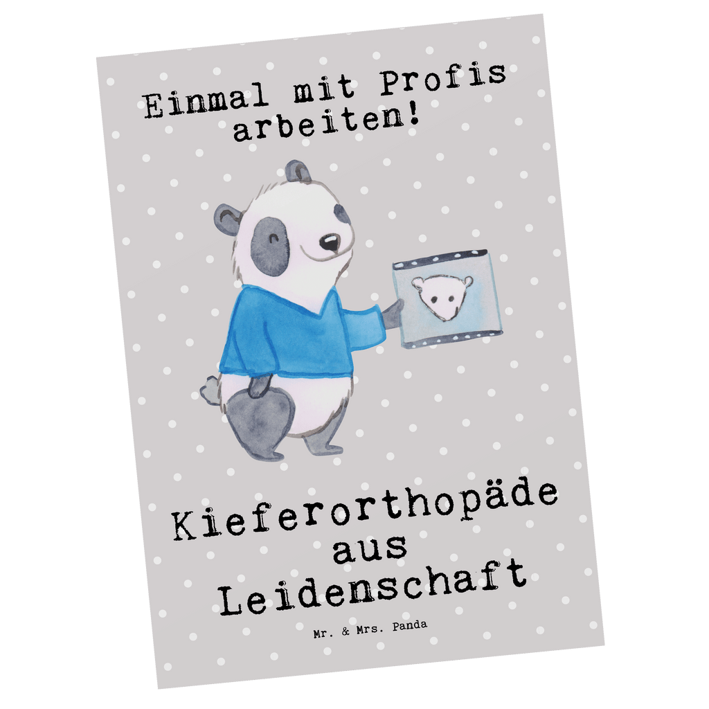 Postkarte Kieferorthopäde aus Leidenschaft Geschenkkarte, Grußkarte, Karte, Einladung, Ansichtskarte, Geburtstagskarte, Einladungskarte, Beruf, Ausbildung, Jubiläum, Abschied, Rente, Kollege, Kollegin, Geschenk, Schenken, Arbeitskollege, Mitarbeiter, Firma, Danke, Dankeschön