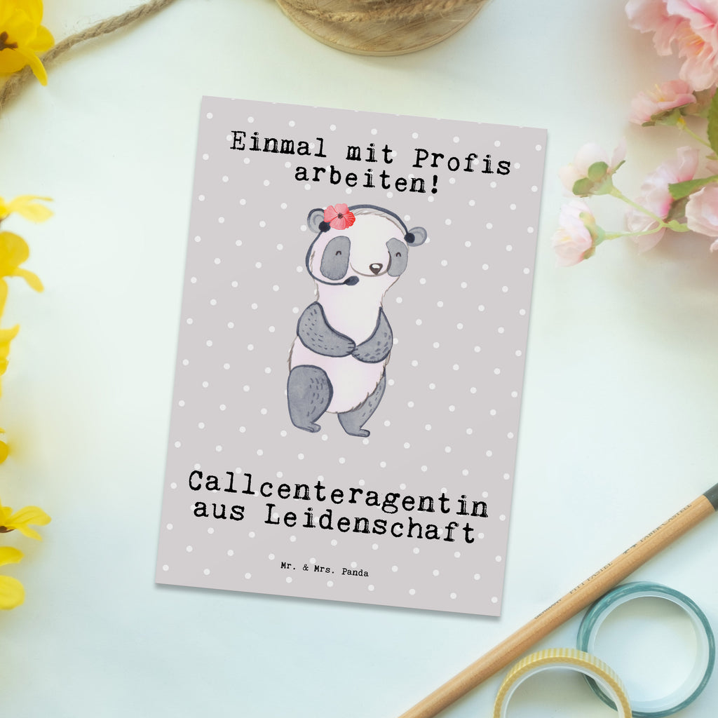 Postkarte Callcenteragentin aus Leidenschaft Geschenkkarte, Grußkarte, Karte, Einladung, Ansichtskarte, Geburtstagskarte, Einladungskarte, Dankeskarte, Beruf, Ausbildung, Jubiläum, Abschied, Rente, Kollege, Kollegin, Geschenk, Schenken, Arbeitskollege, Mitarbeiter, Firma, Danke, Dankeschön, Kundendienstmitarbeiterin, Callcenteragentin, customer service, backoffice mitarbeiter