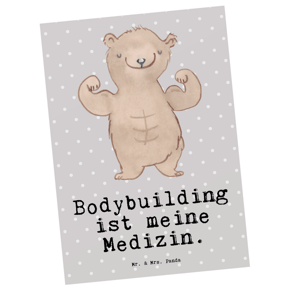 Postkarte Bär Bodybuilding Medizin Geschenkkarte, Grußkarte, Karte, Einladung, Ansichtskarte, Geburtstagskarte, Einladungskarte, Dankeskarte, Geschenk, Sport, Sportart, Hobby, Schenken, Danke, Dankeschön, Auszeichnung, Gewinn, Sportler, Bodybuilding, Muskelmasse, Körpergestaltung, Leistungssport, Gewichtheben, Fitnessstudio, Muskelaufbau, Krafttraining, Sportprogramm, Training, Fettabbau, Ausdauer, Stärke, Fitness, Kondition