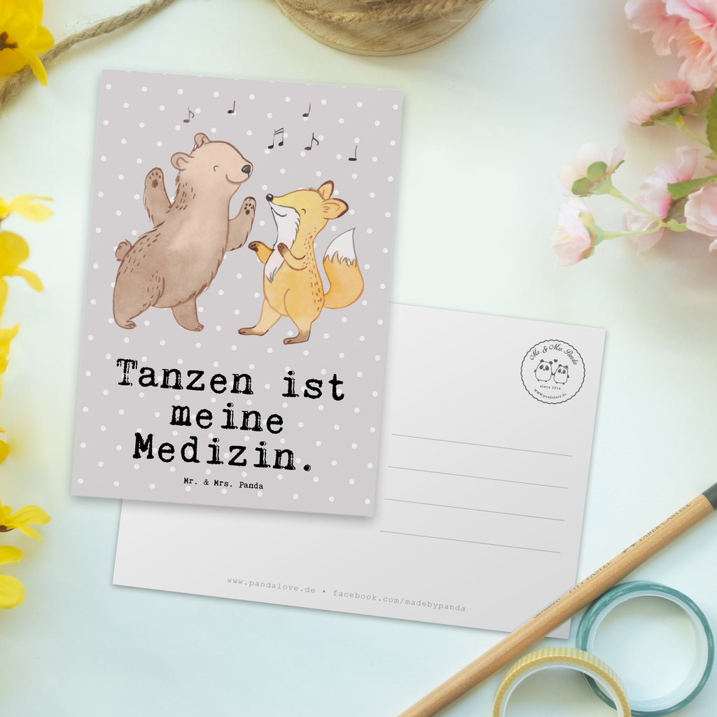 Postkarte Hase Tanzen Medizin Geschenkkarte, Grußkarte, Karte, Einladung, Ansichtskarte, Geburtstagskarte, Einladungskarte, Dankeskarte, Geschenk, Sport, Sportart, Hobby, Schenken, Danke, Dankeschön, Auszeichnung, Gewinn, Sportler, Tanzen, tanzen gehen, Tanzschule, Tanzkurs