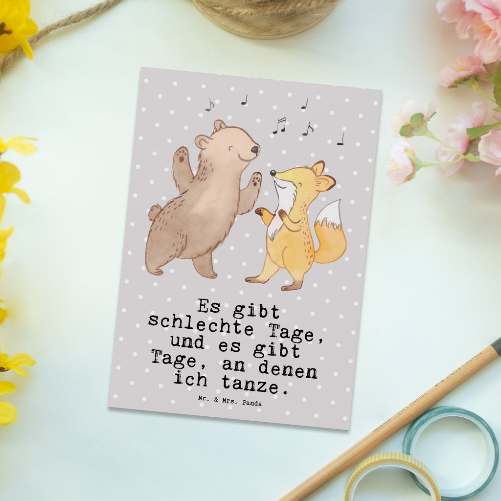 Postkarte Hase Tanzen Tage Geschenkkarte, Grußkarte, Karte, Einladung, Ansichtskarte, Geburtstagskarte, Einladungskarte, Dankeskarte, Geschenk, Sport, Sportart, Hobby, Schenken, Danke, Dankeschön, Auszeichnung, Gewinn, Sportler, Tanzen, tanzen gehen, Tanzschule, Tanzkurs